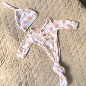 Caden lane cookie crumble knotted gown